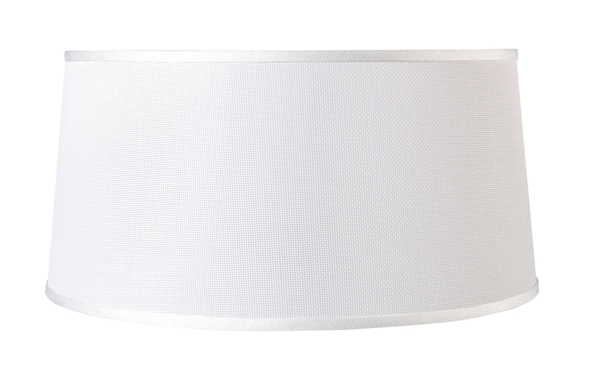 M5302  Habana 45cm Round Fabric Shade White